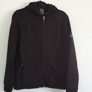 Zeroxposur XL black knit hoodie
